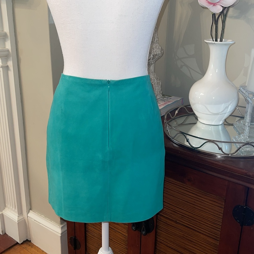 Diane Von Furstenberg Suede Jay Skirt - Picture 3 of 13